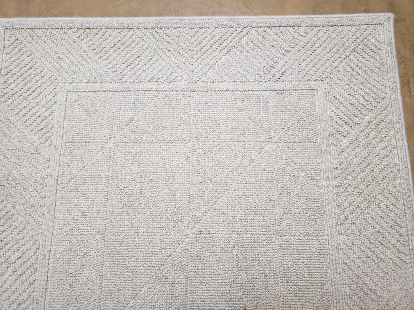 3x5 Karastan Sisal Rug Collection, Design 379/80504, Sambava II, 3'6 x 5'3, Beige Karastan Rug with Label, Authentic Karastan, Entryway Rug - Nuvé