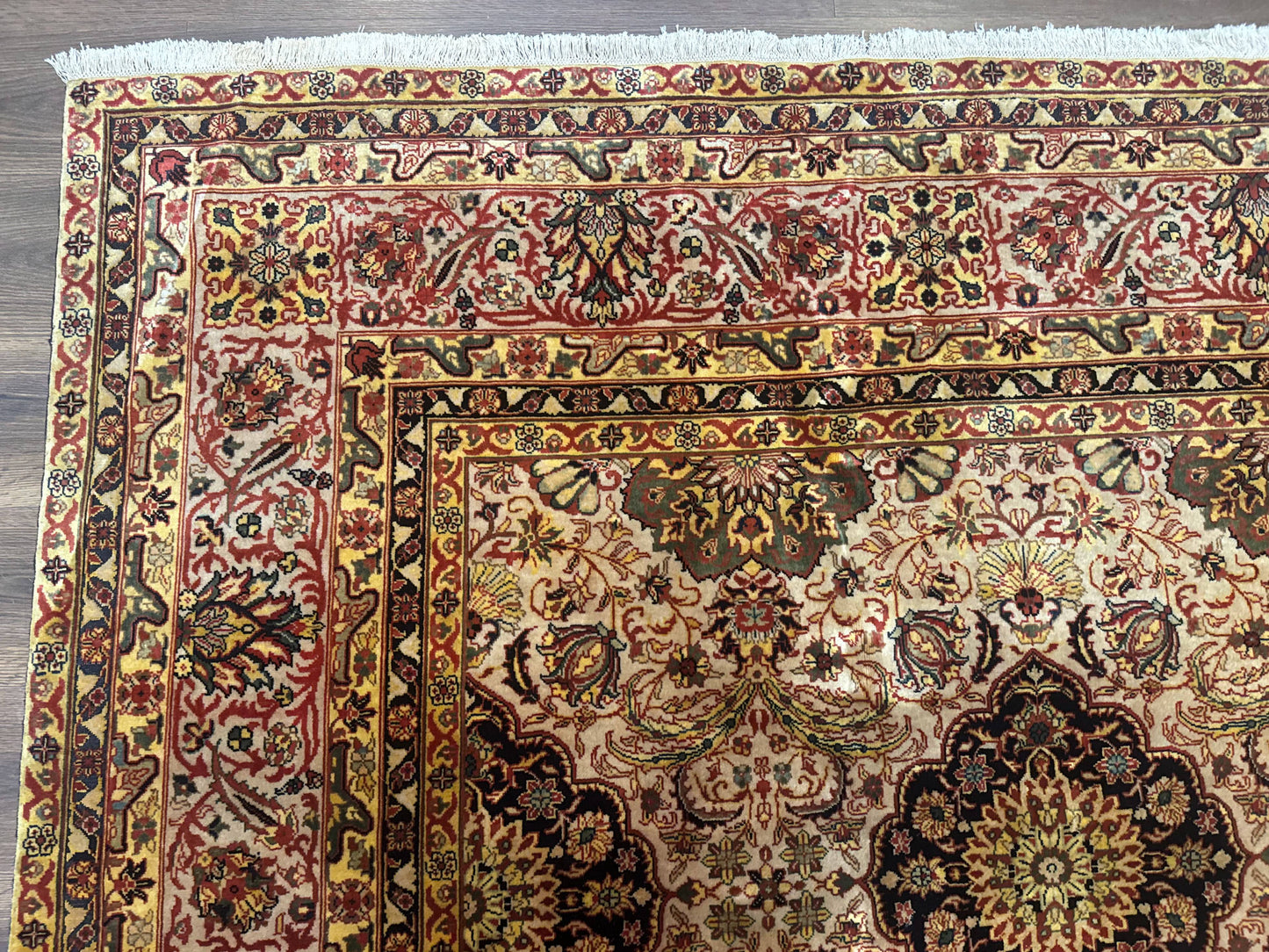 Indian Agra Rug 9x12, Fine Oriental Carpet - Nuvé