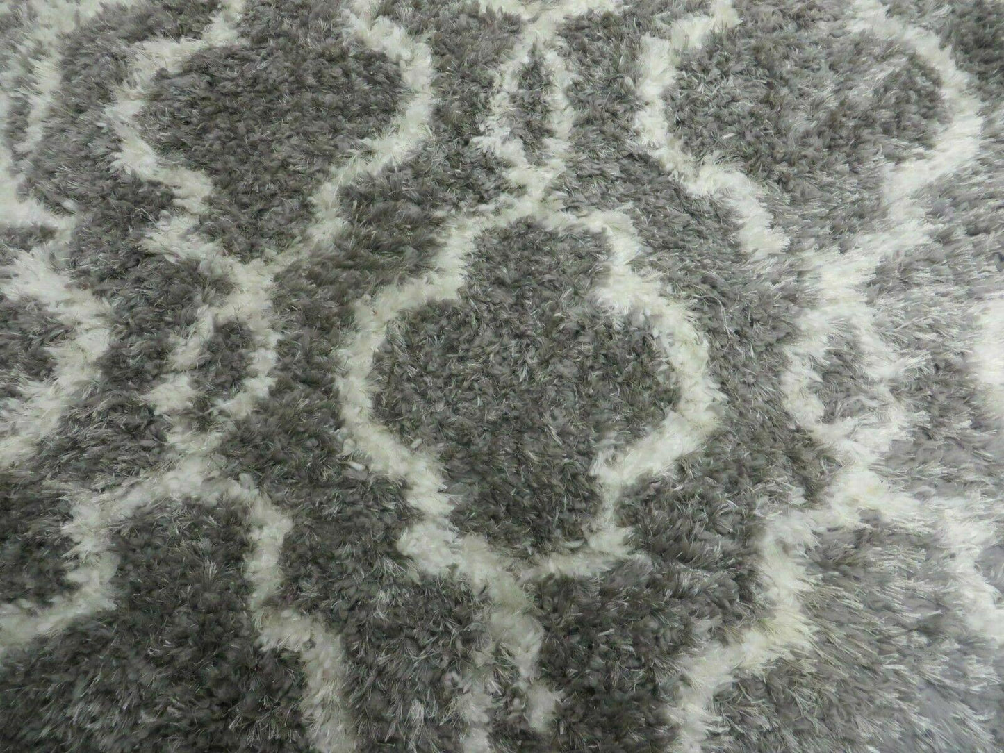 5' X 7' Modern Contemporary Israel Made Glimmer 205-45 Shag Rug Acrylic Bohemian Boho Home Décor - Nuvé