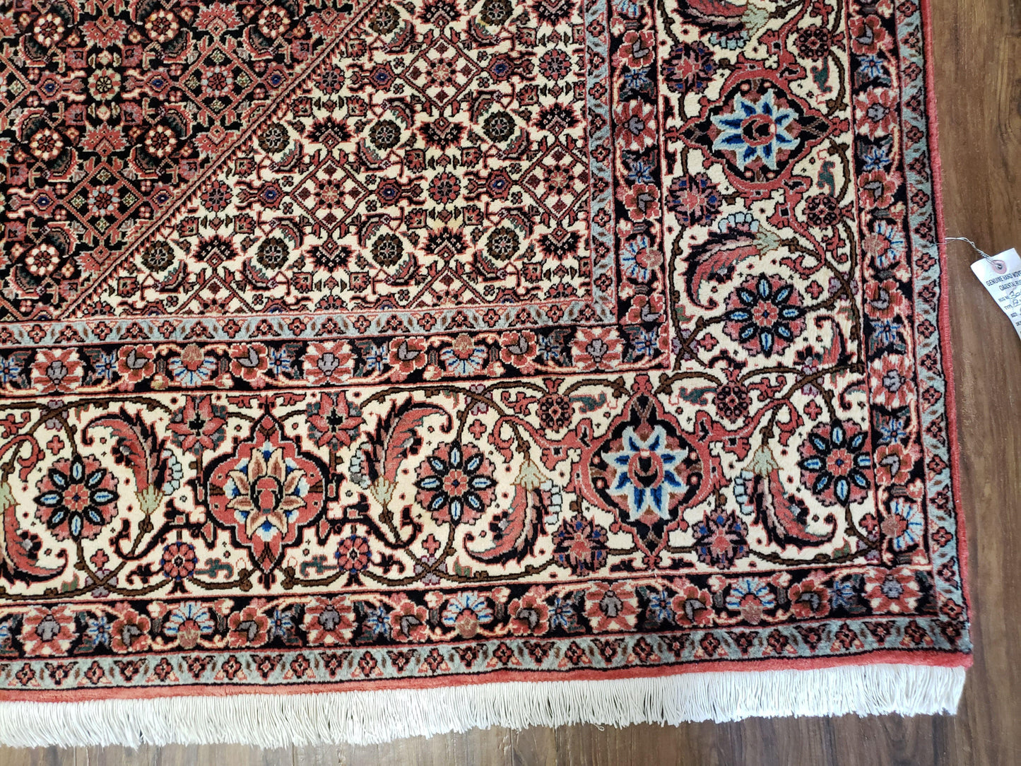 Persian Bijar Rug 8x11 - Herati Mahi Pattern - Nuvé