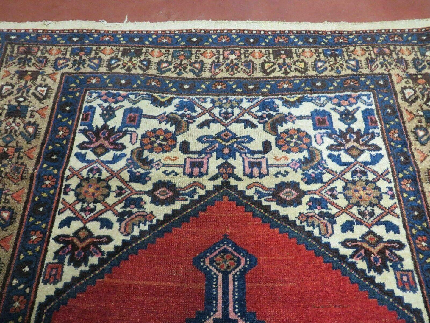 4' X 6' Antique Handmade Turkish Wool Rug Nice - Nuvé