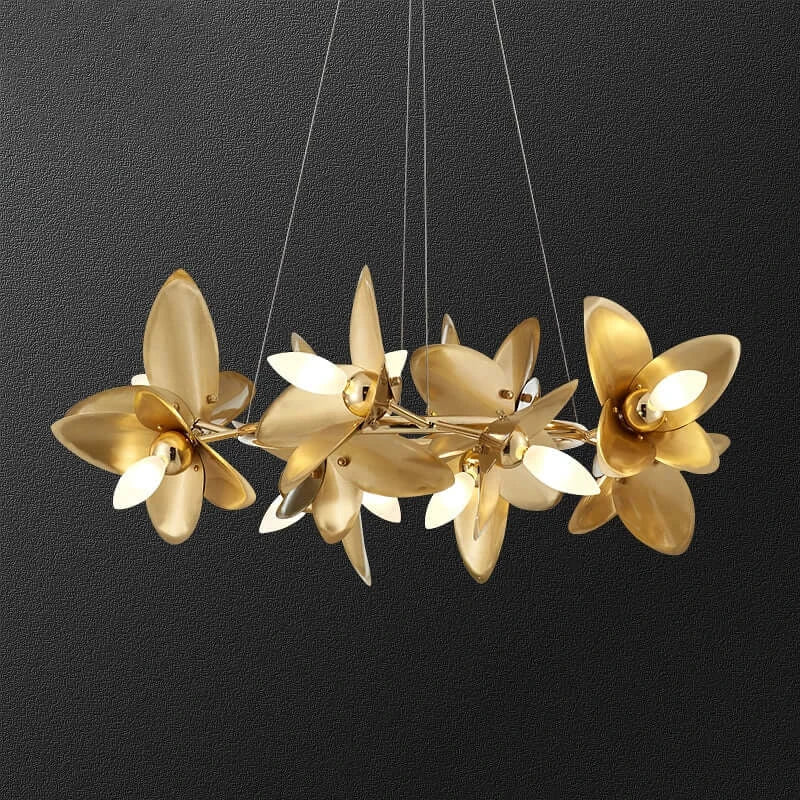 Leaf Petal Design Chandelier - Nuvé