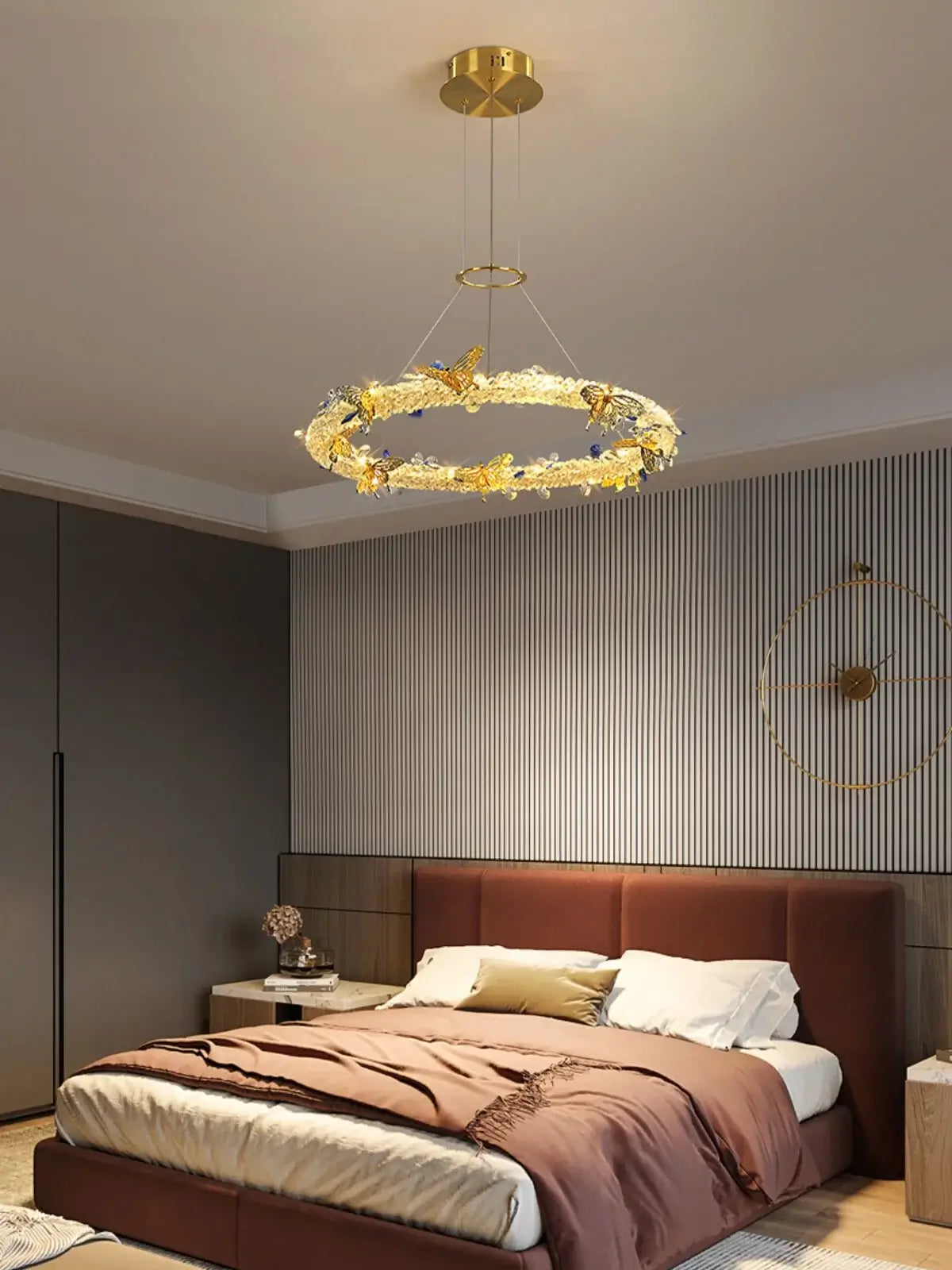 Azu Crystal Butterfly Chandelier - Nuvé