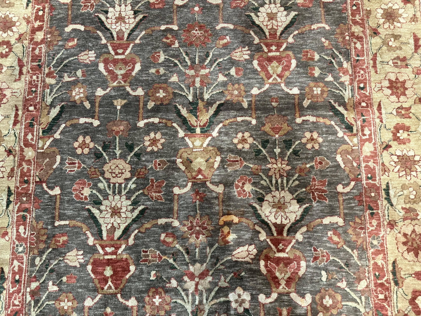 Pak Persian Mahal Rug 6x9, Floral Handmade Wool Traditional Oriental Carpet - Nuvé