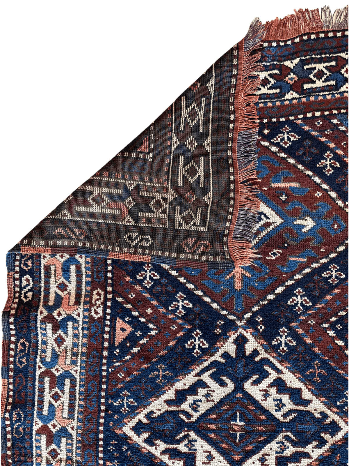 1920’s Antique Kurdish 4X3 Rug - Nuvé