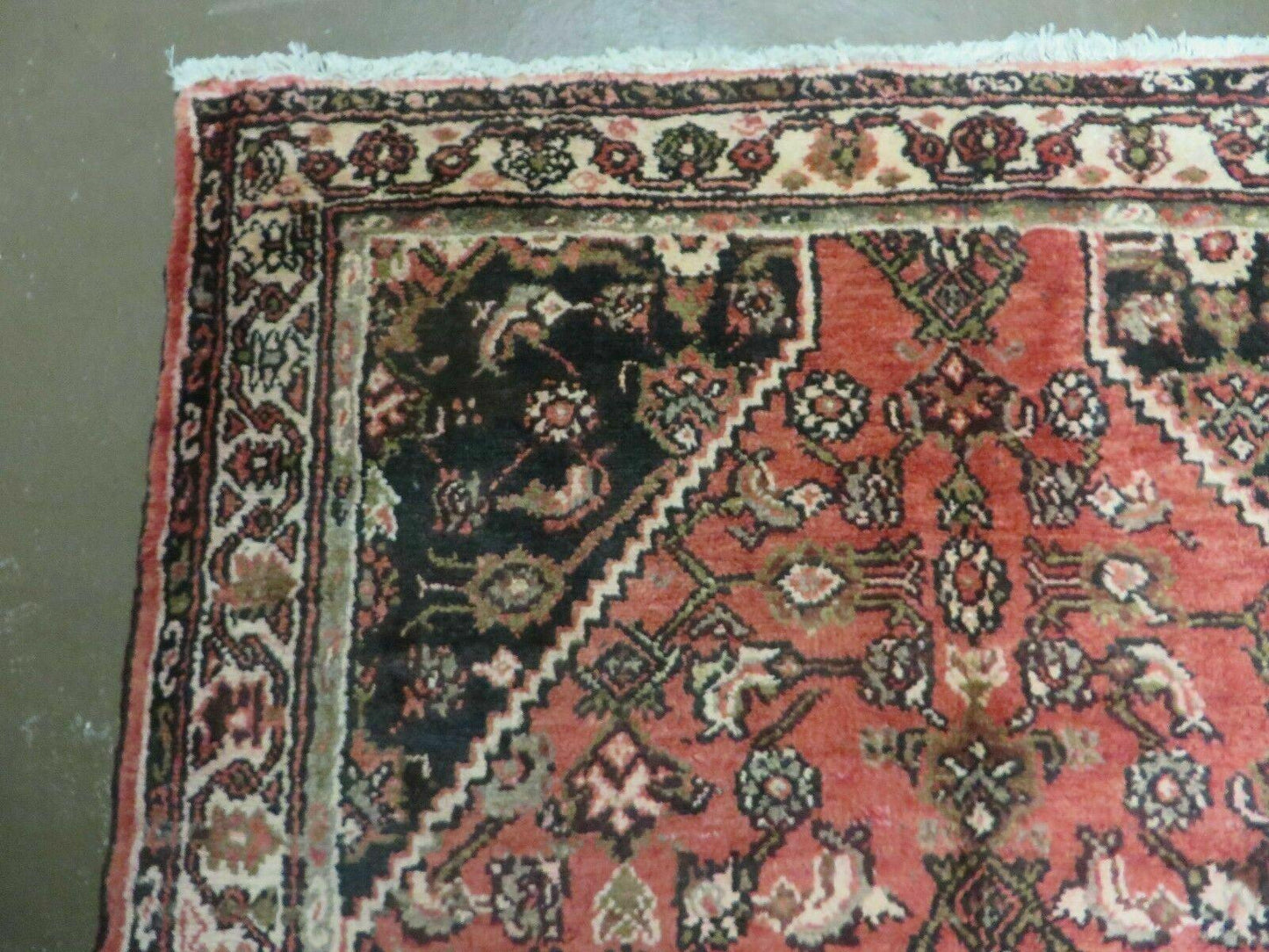 Persian Runner Rug 3.8 x 10, Red, Vintage - Nuvé