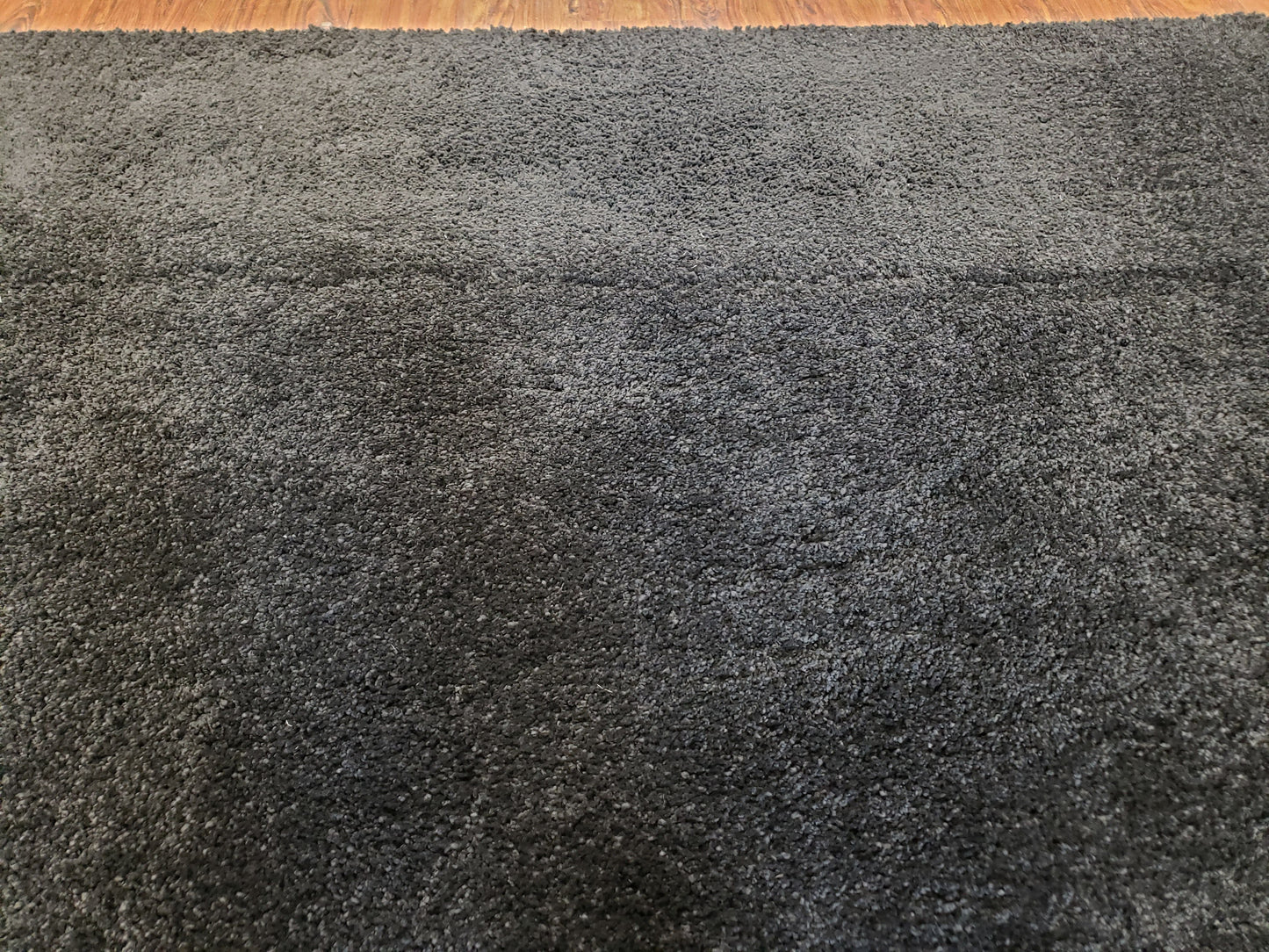 Black Shag Rug 8x10, Savafieh Milan Fluffy Black Carpet, Room Sized Shag Rug, Modern Contemporary Rug, Soft Living Room Rug, Bedroom Rug - Nuvé