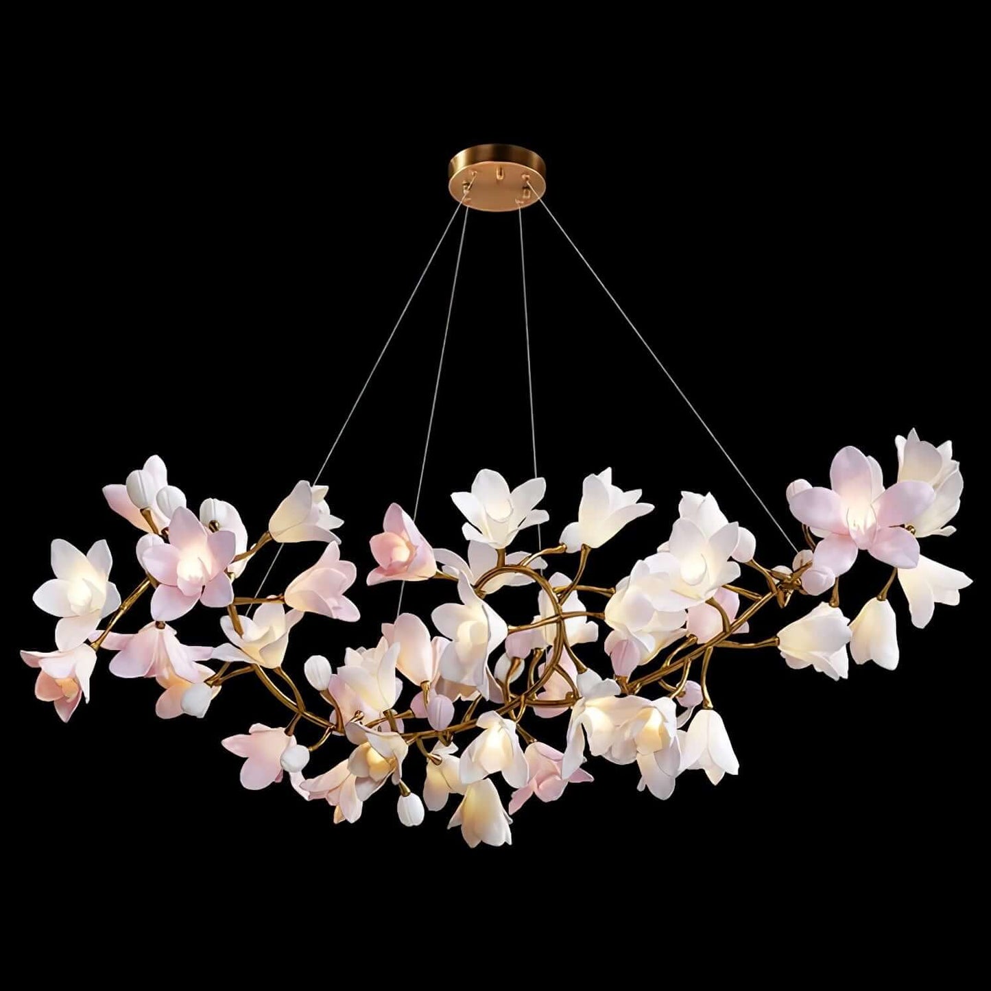 Circular Blossom Chandelier - Nuvé