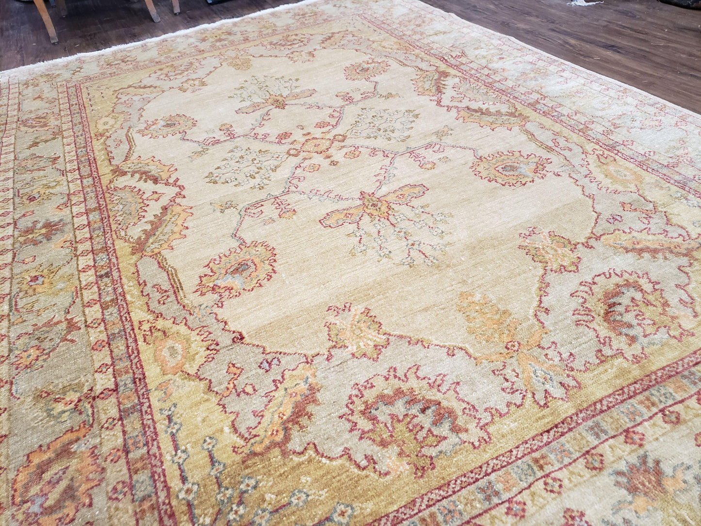 6x9 Turkish Oushak Rug, Wool Rug, Hand Knotted - Nuvé