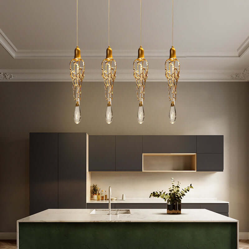 Modern branched chandelier - Nuvé