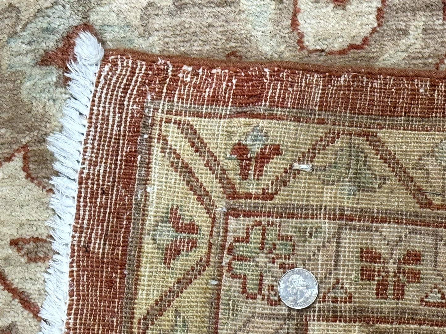 Turkish Heriz Serapi Rug 9x13, Geometric Medallion - Nuvé