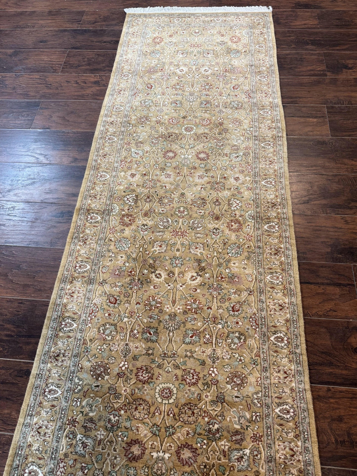 Persian Runner Rug 3x8, Traditional Wool Runner Rug for Hallway or Kitchen, Pak Persian Rug, Fine 225 KPSI - Nuvé