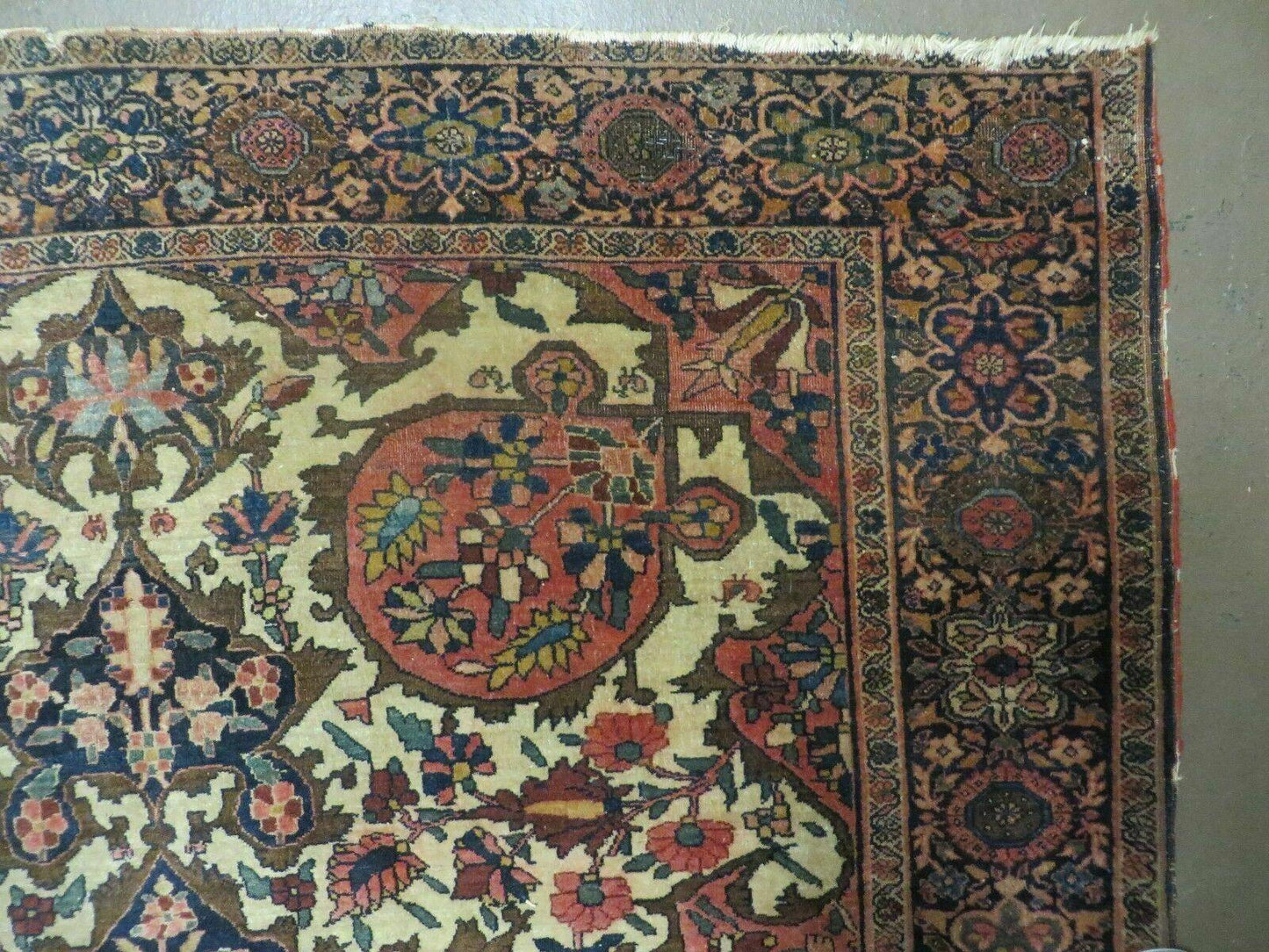 4' X 6' Antique Ultra Fine Handmade India Floral Oriental Wool Rug Carpet Nice - Nuvé