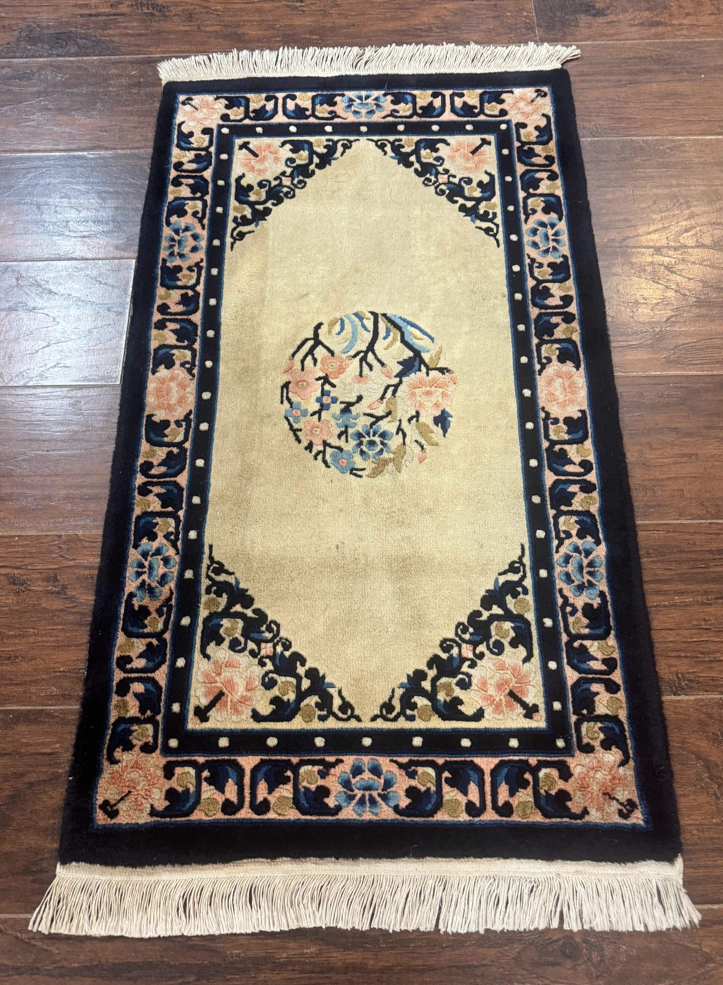 Chinese Peking Rug 2x3, Small Chinese Wool Carpet - Nuvé
