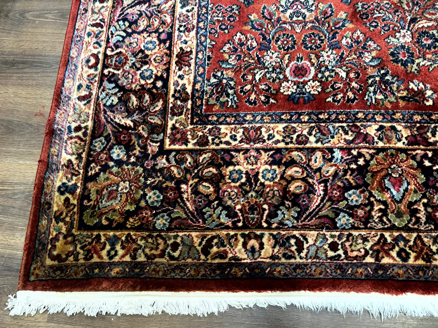 10x18 Karastan Sarouk Rug #785, Wool Large Palace Sized Vintage Karastan Carpet - Nuvé