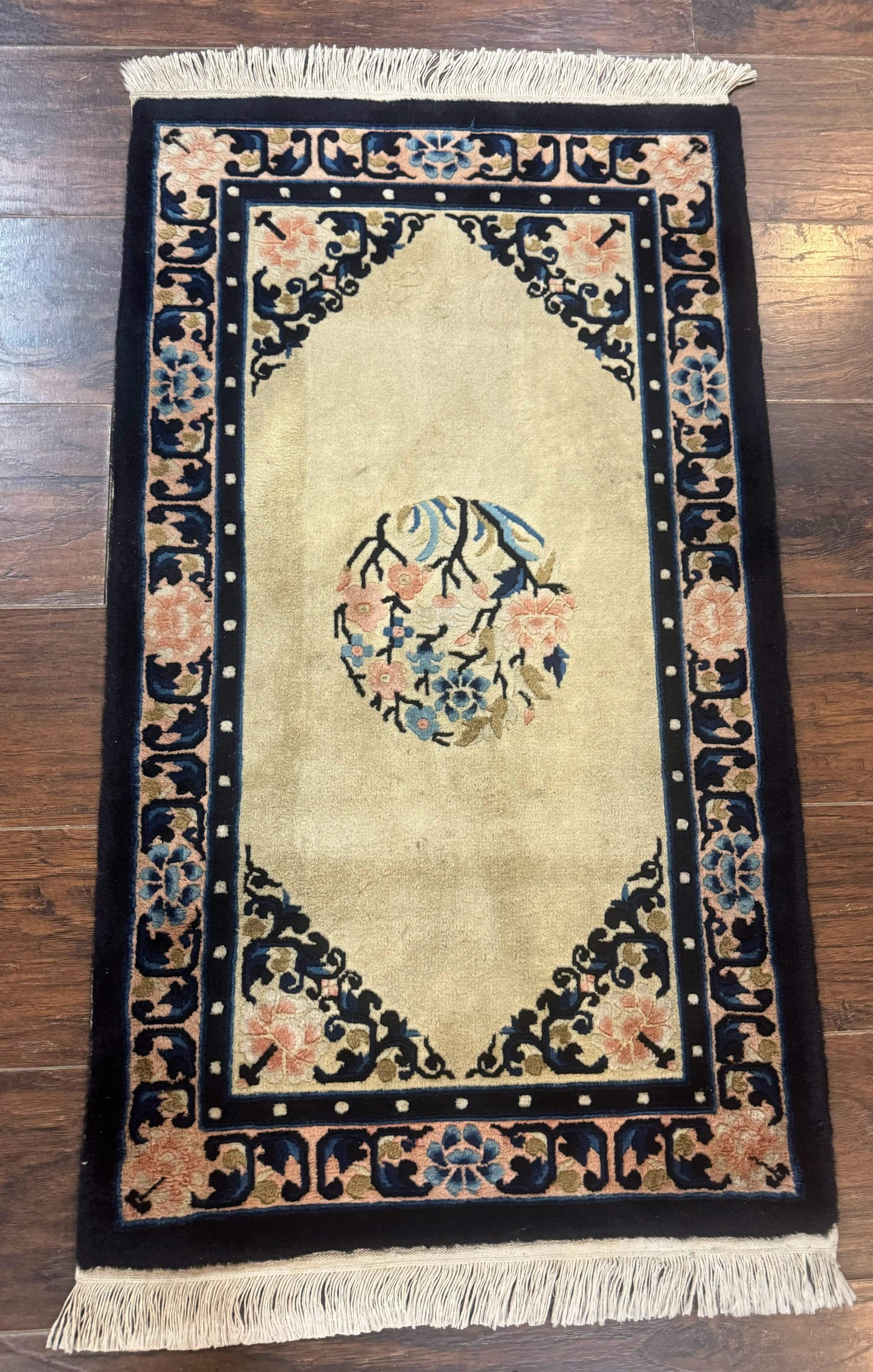 Chinese Peking Rug 2x3, Small Chinese Wool Carpet - Nuvé