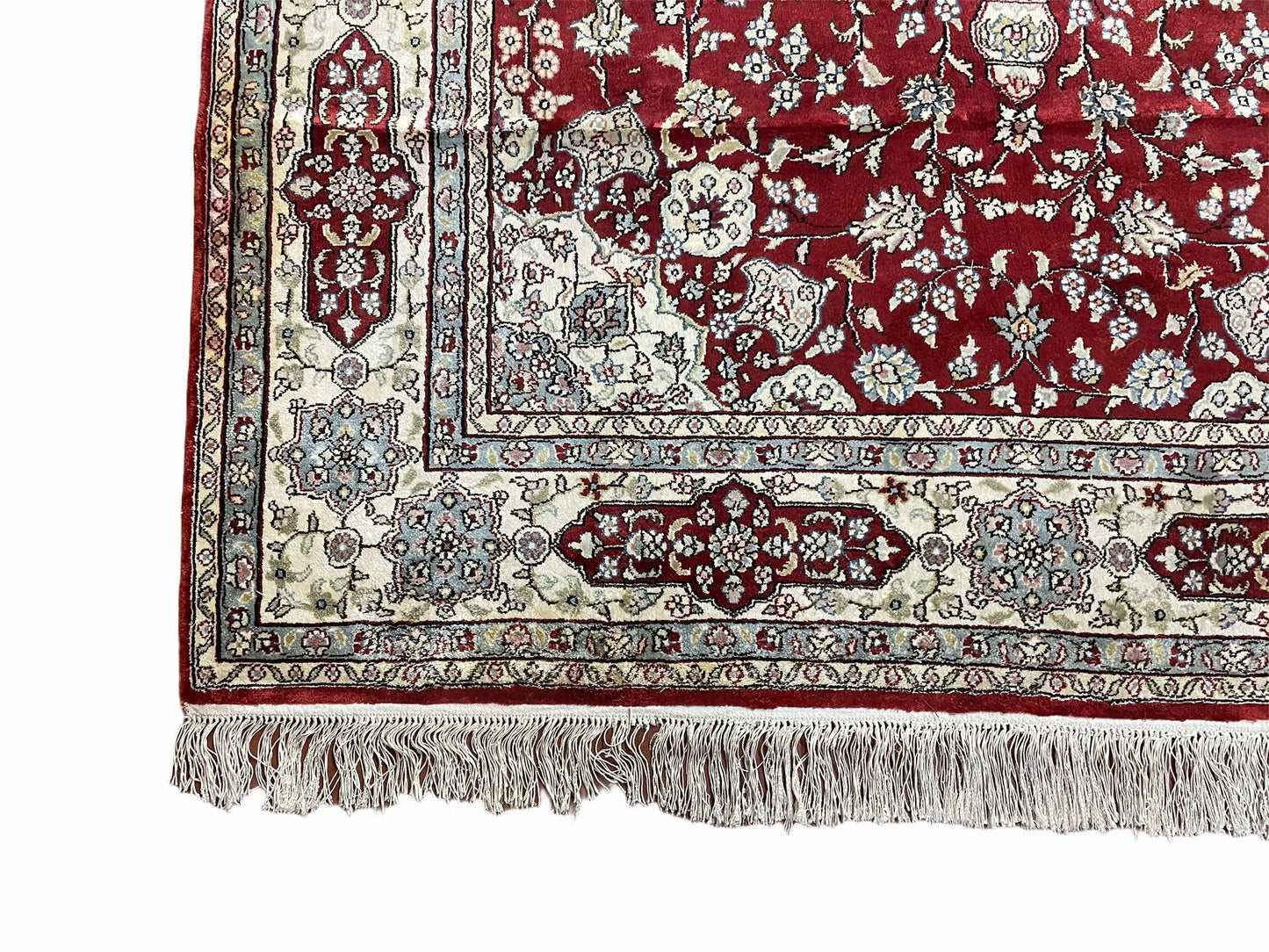 4' X 6' Vintage Fine Handmade Chinese Oriental Silk Rug 400 KPSI Wow - Nuvé