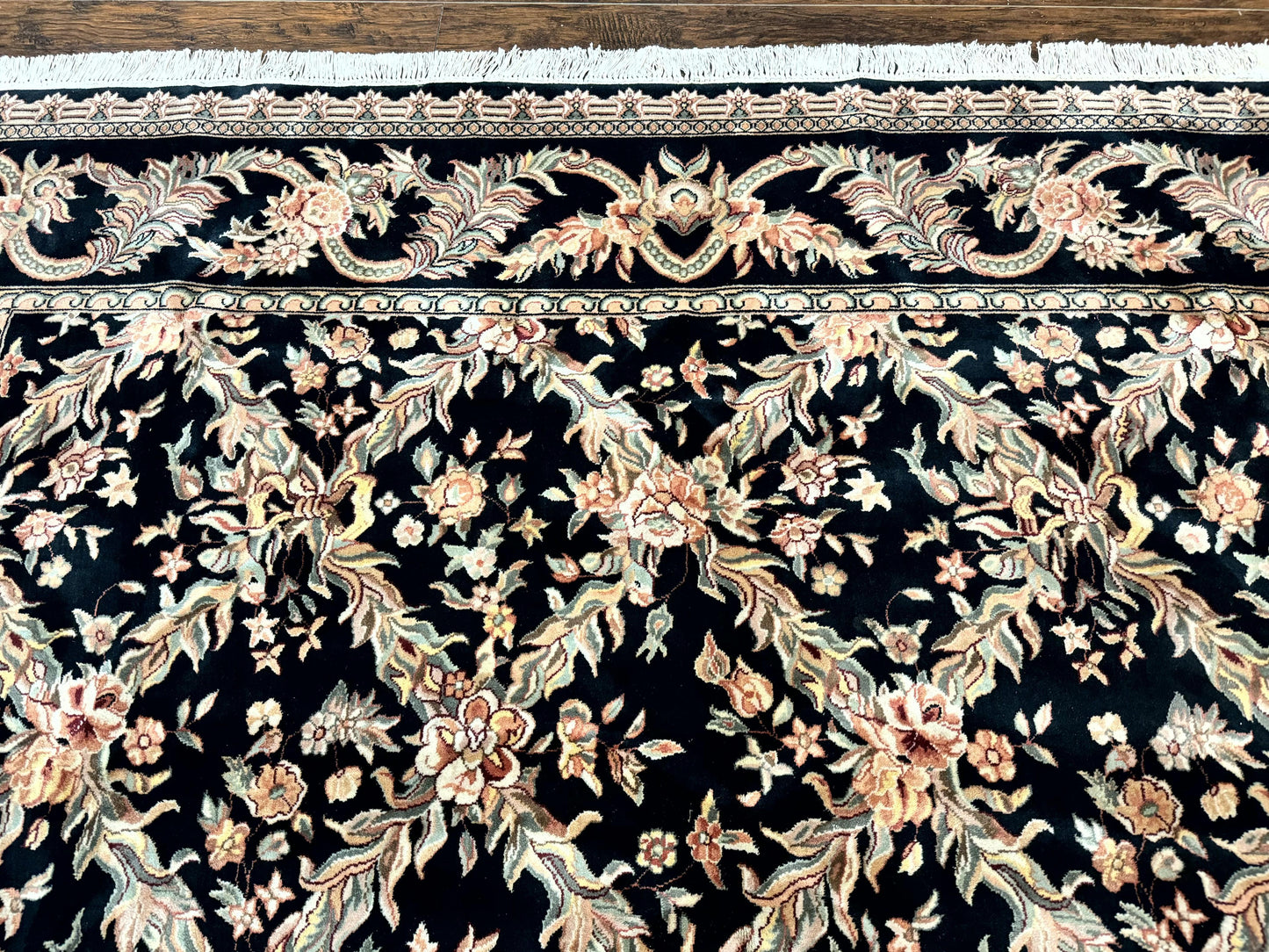 Pak Persian Rug 8x10, Black, Handmade - Nuvé