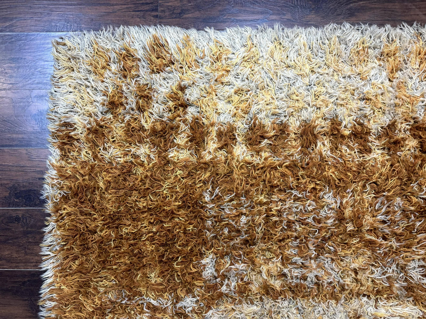 Vintage Rya Shag Rug 5.5 x 7.7 - Nuvé