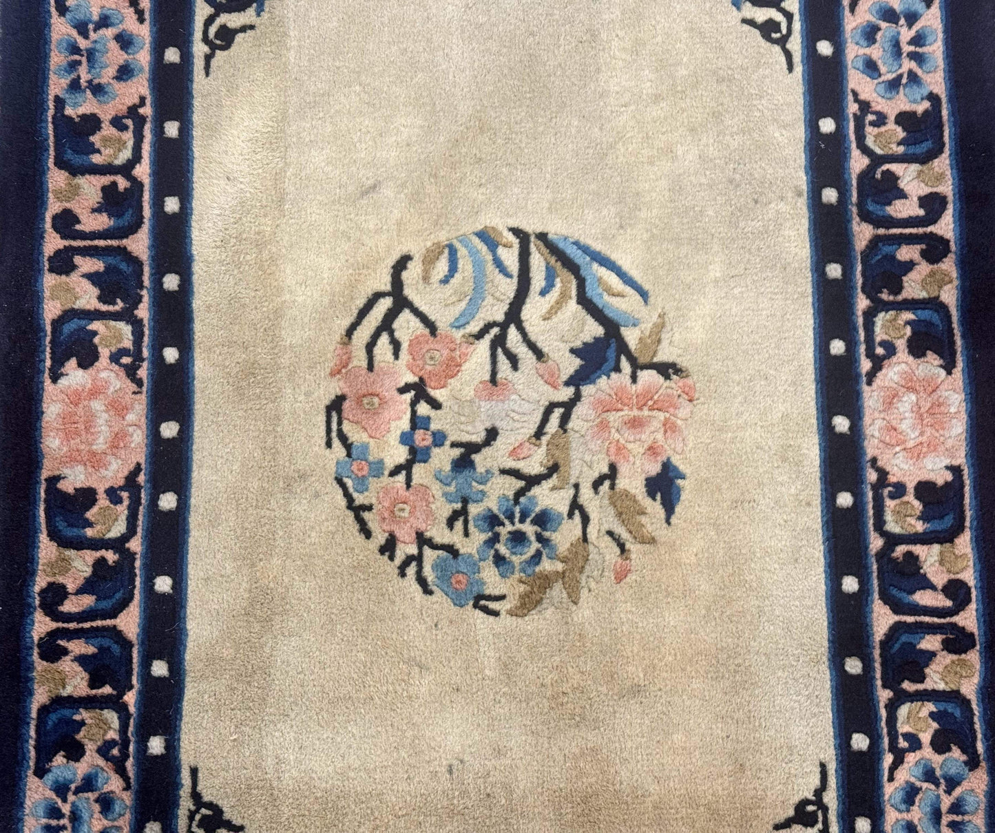 Chinese Peking Rug 2x3, Small Chinese Wool Carpet - Nuvé