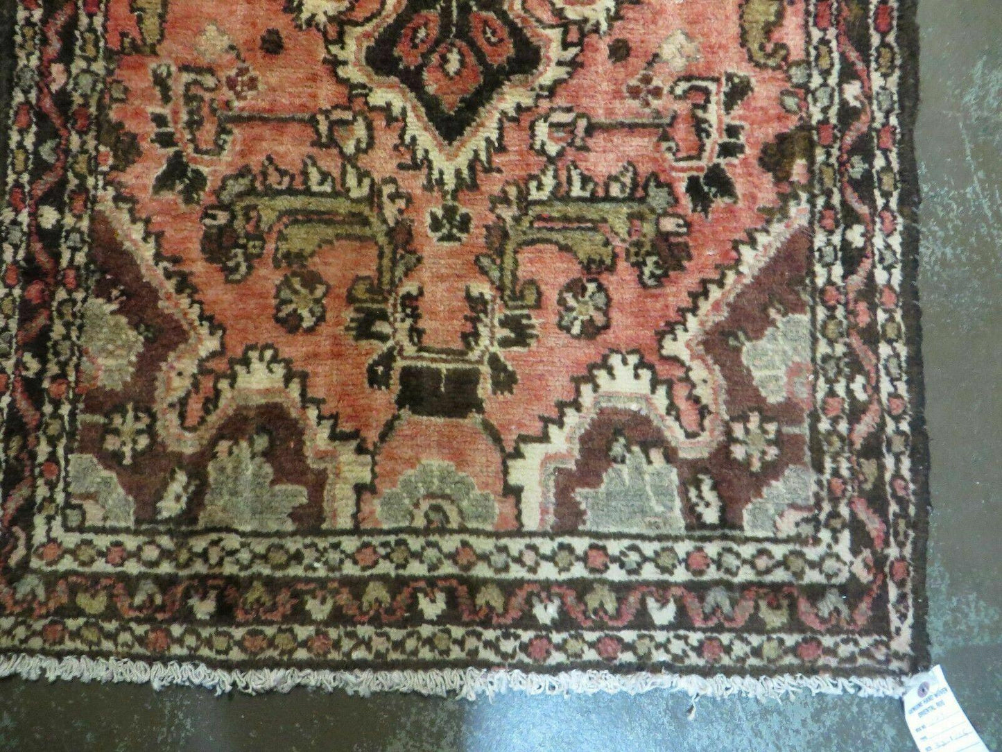 Persian Runner Rug 3.8 x 10, Red, Vintage - Nuvé