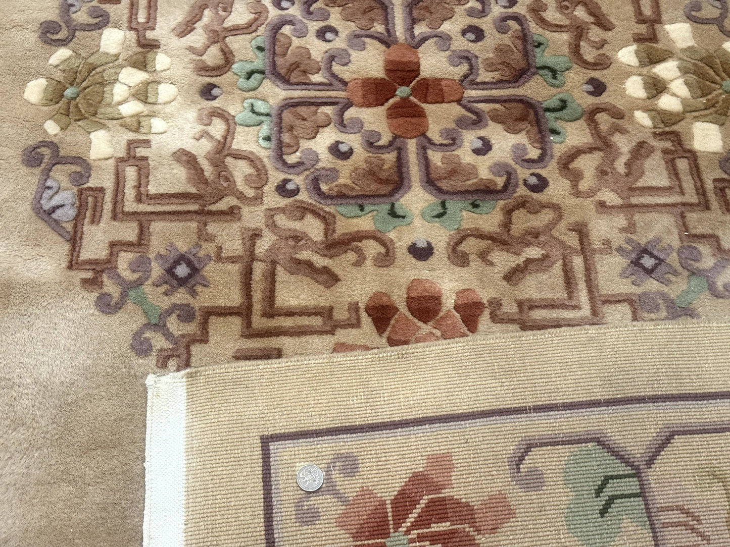Chinese Wool Rug 8x12, Chinese 90 Line Rug - Nuvé
