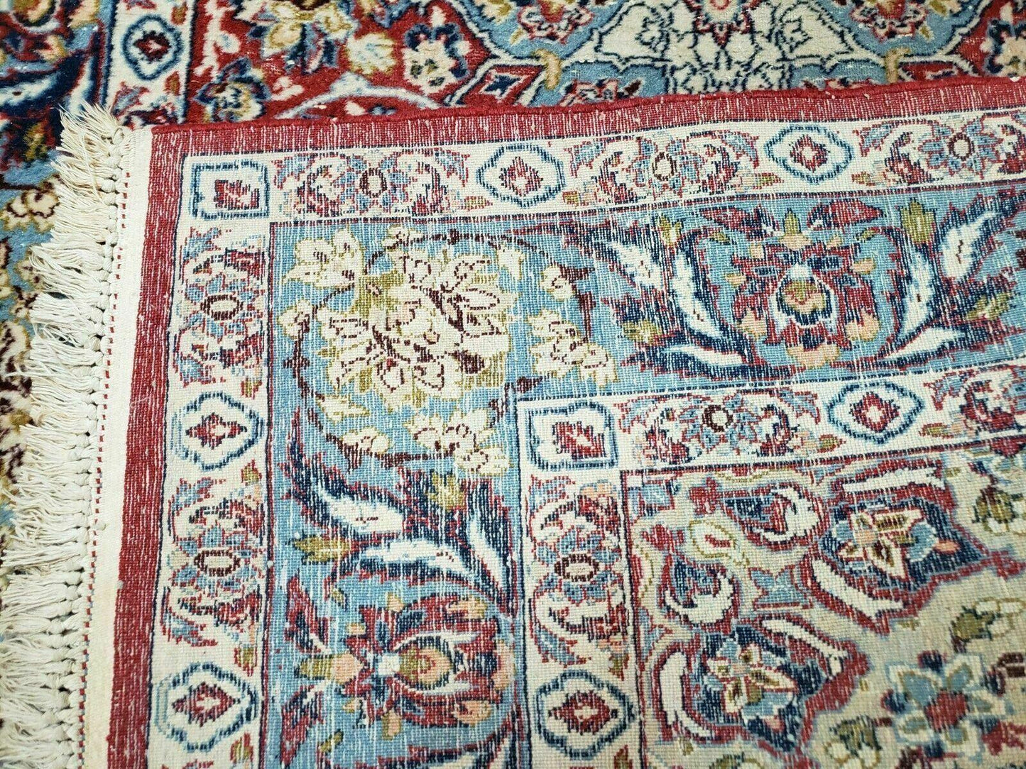 3' 5" X 5' 8" Vintage Handmade Turkish Wool Rug Carpet Vegetable Dyes Nice Red - Nuvé