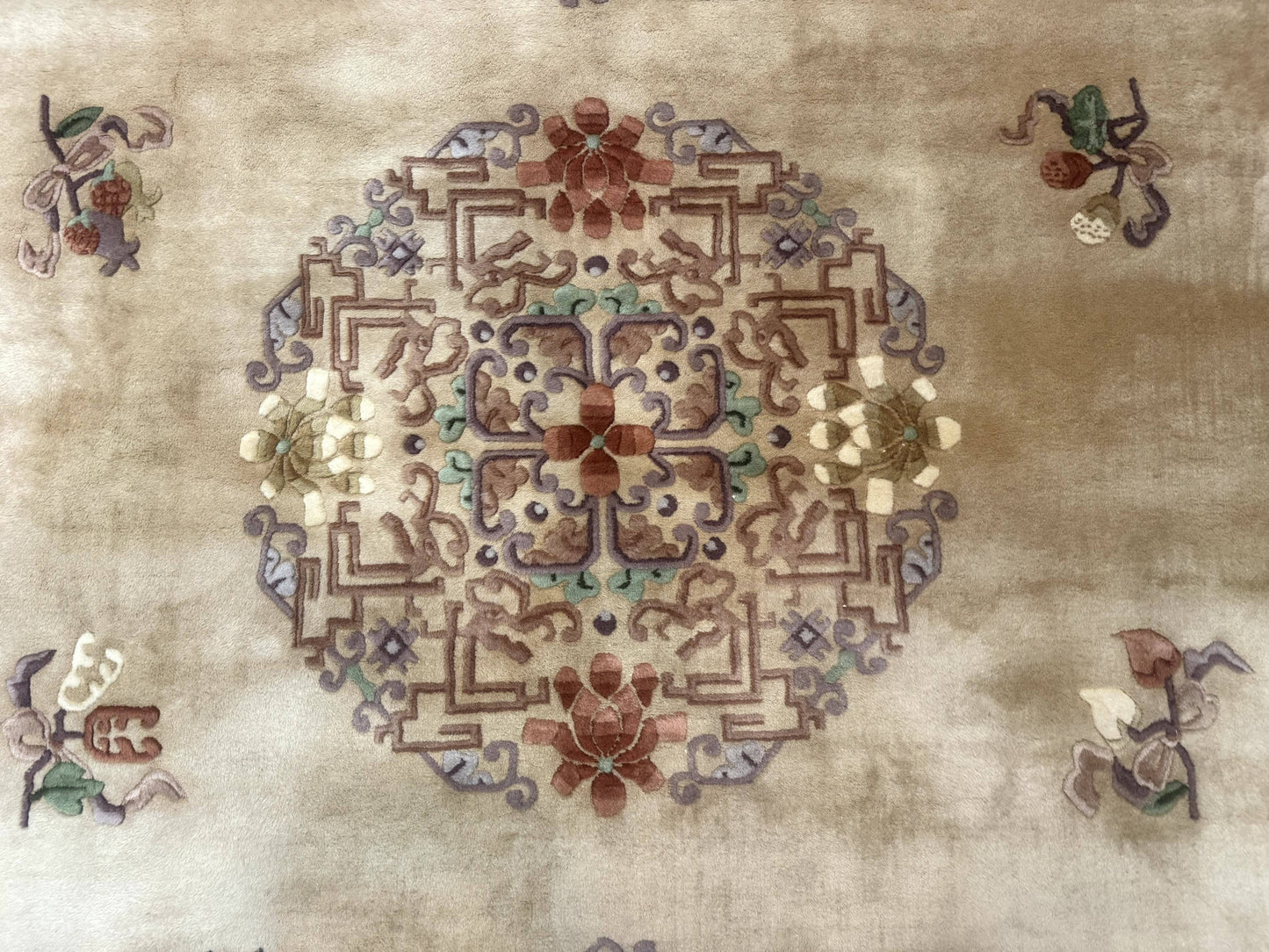 Chinese Wool Rug 8x12, Chinese 90 Line Rug - Nuvé