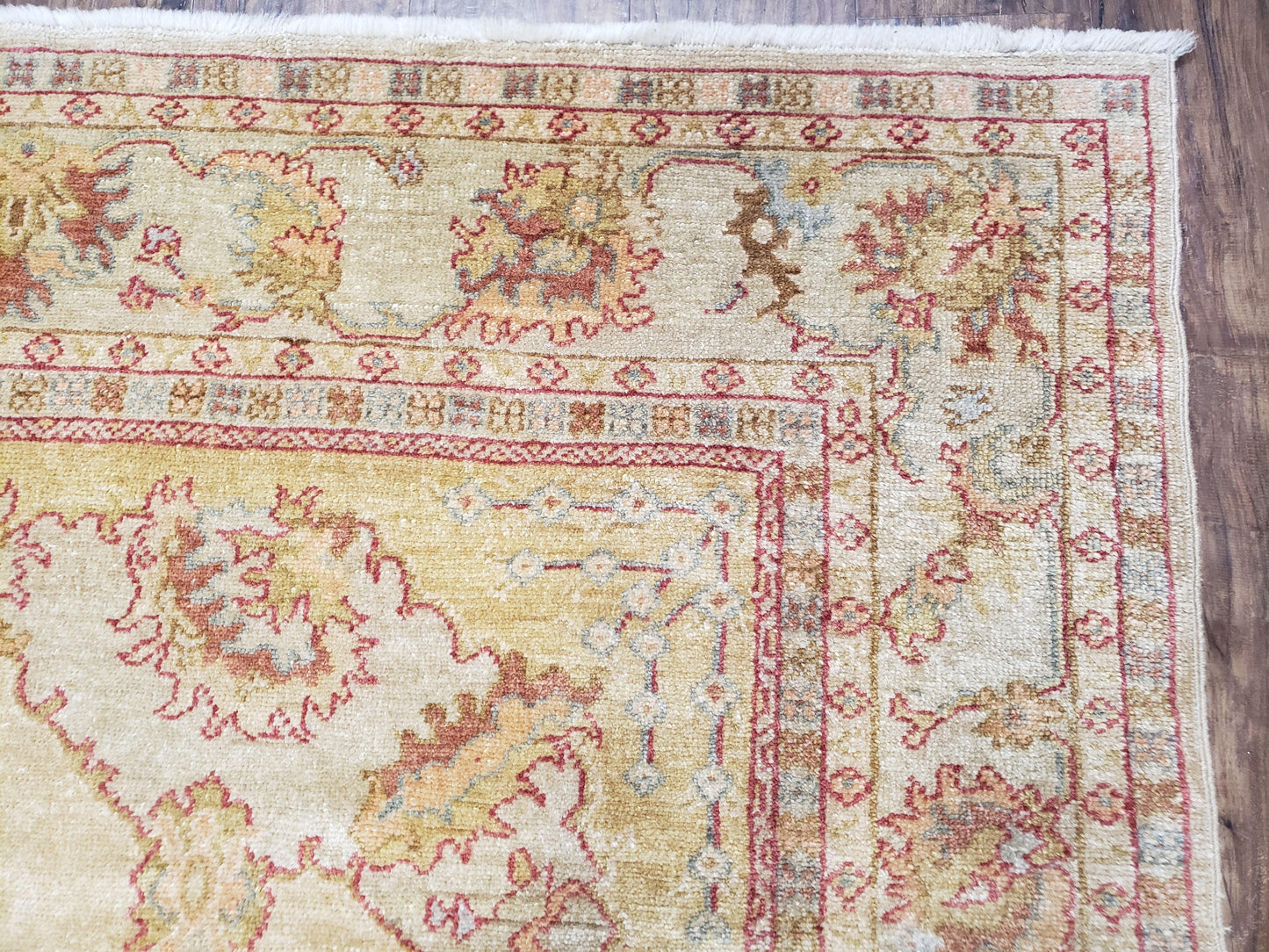 6x9 Turkish Oushak Rug, Wool Rug, Hand Knotted - Nuvé