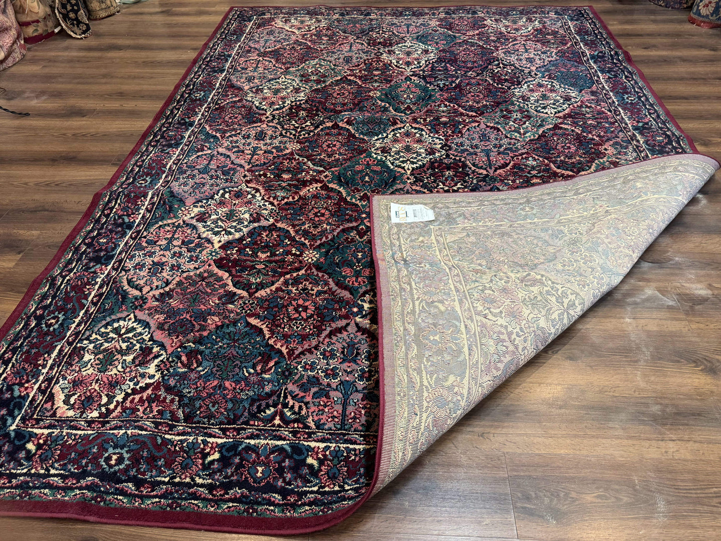 Multicolor Panel Kirman Rug 8x11 - Nuvé