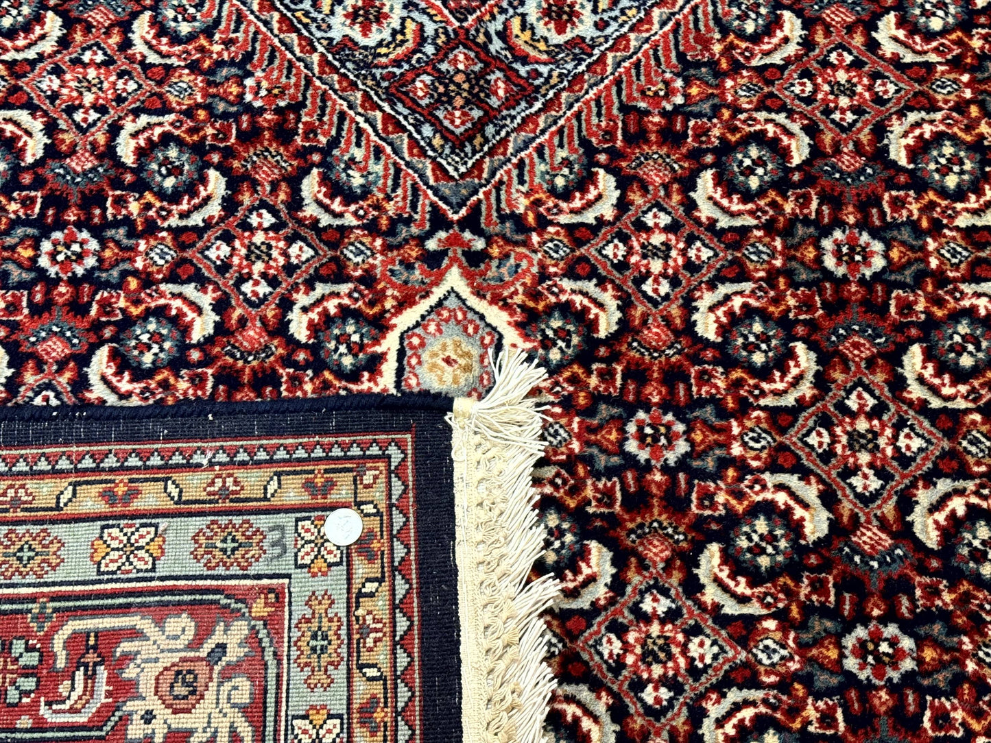 Indo Persian Bijar Rug 6x9, Hand Knotted Wool Carpet - Nuvé