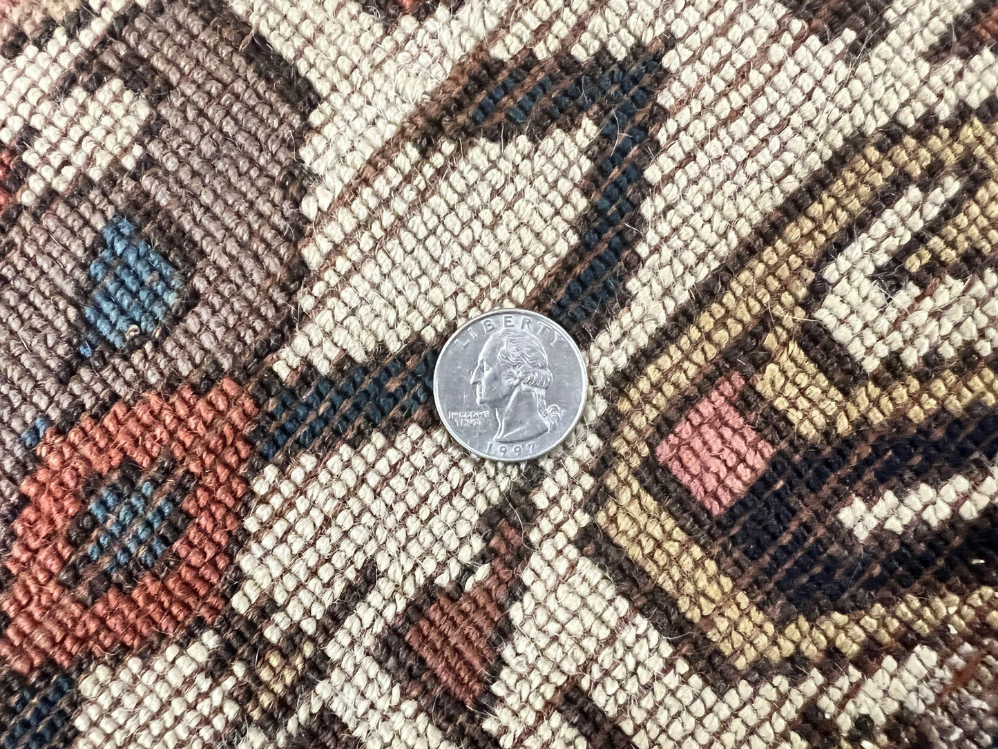 Antique Persian Tribal Runner Rug 4.6 x 9.8, Kurdish Runner, Rug for Hallway or Kitchen, 1920s Carpet, Wool Handmade Rug - Nuvé