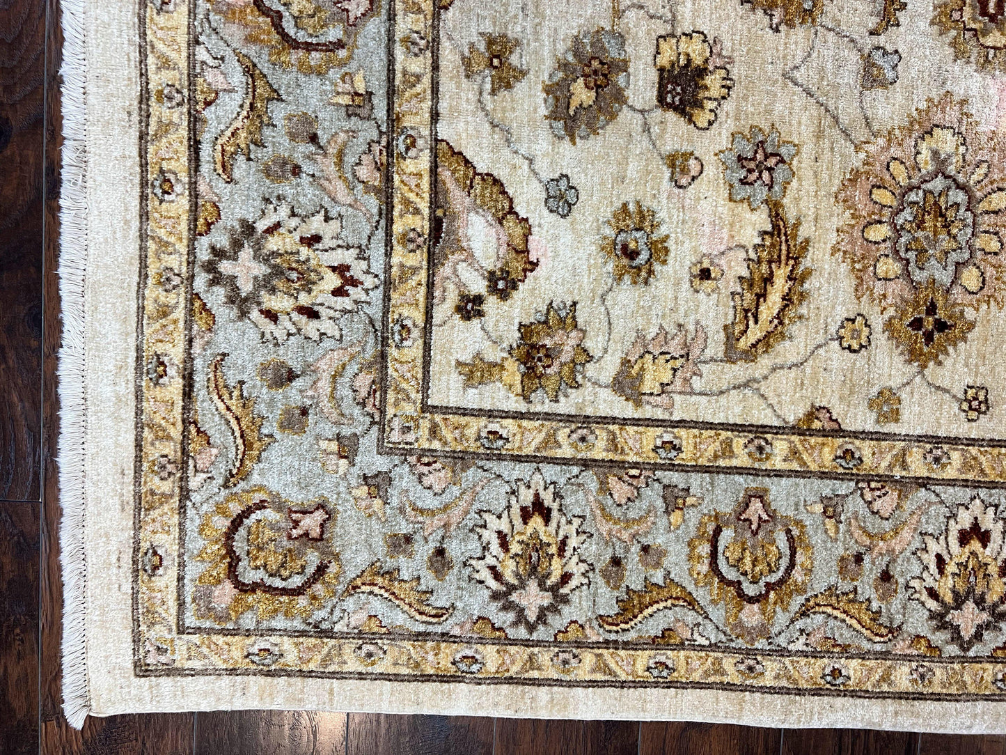 Peshawar Rug 8x10, Oushak Rug, Neutral Colors Hand Knotted Farmhouse Rug - Nuvé