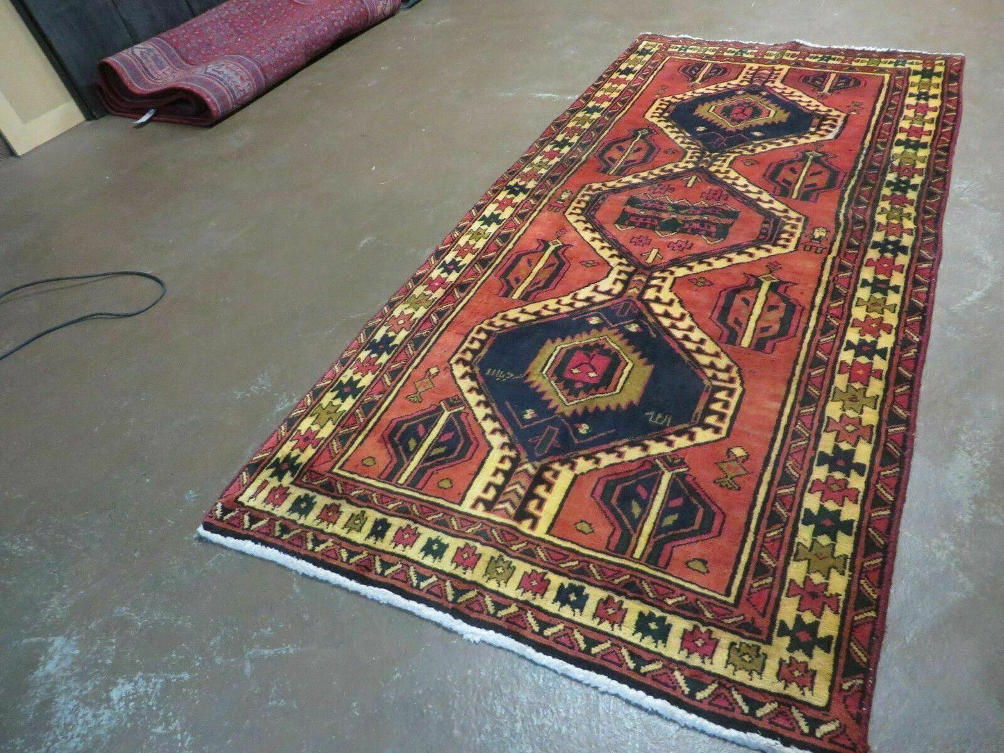3' 4"X 7' Antique Handmade Turkish Wool Rug Organic #101 - Nuvé