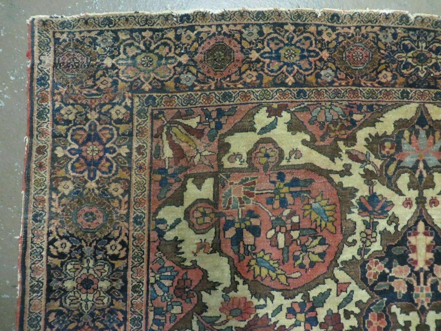 4' X 6' Antique Ultra Fine Handmade India Floral Oriental Wool Rug Carpet Nice - Nuvé