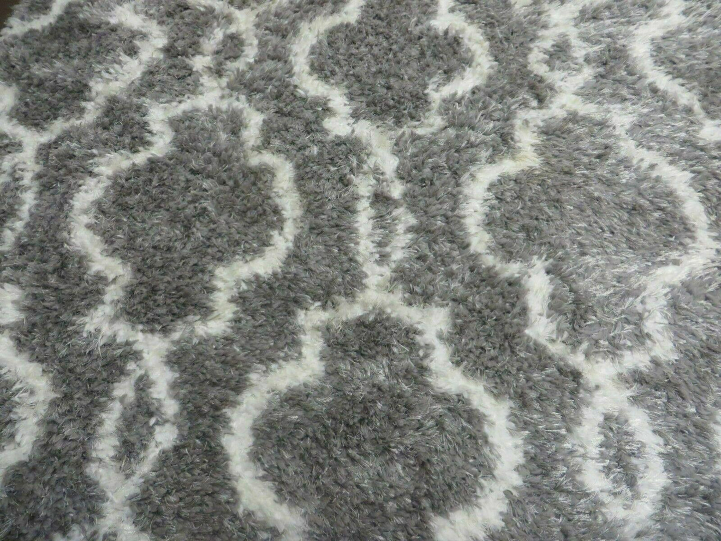 5' X 7' Modern Contemporary Israel Made Glimmer 205-45 Shag Rug Acrylic Bohemian Boho Home Décor - Nuvé