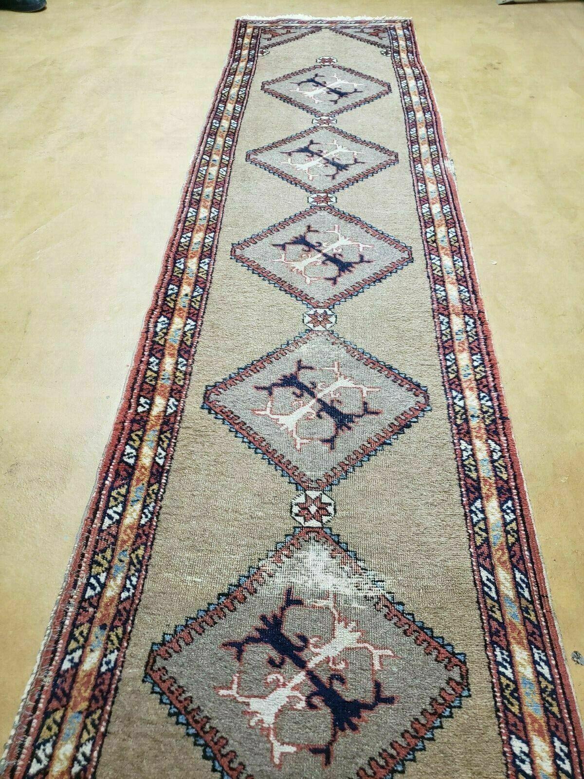 Persian Sarab Runner 2 x 11, Antique Tribal Persian Runner Rug - Nuvé