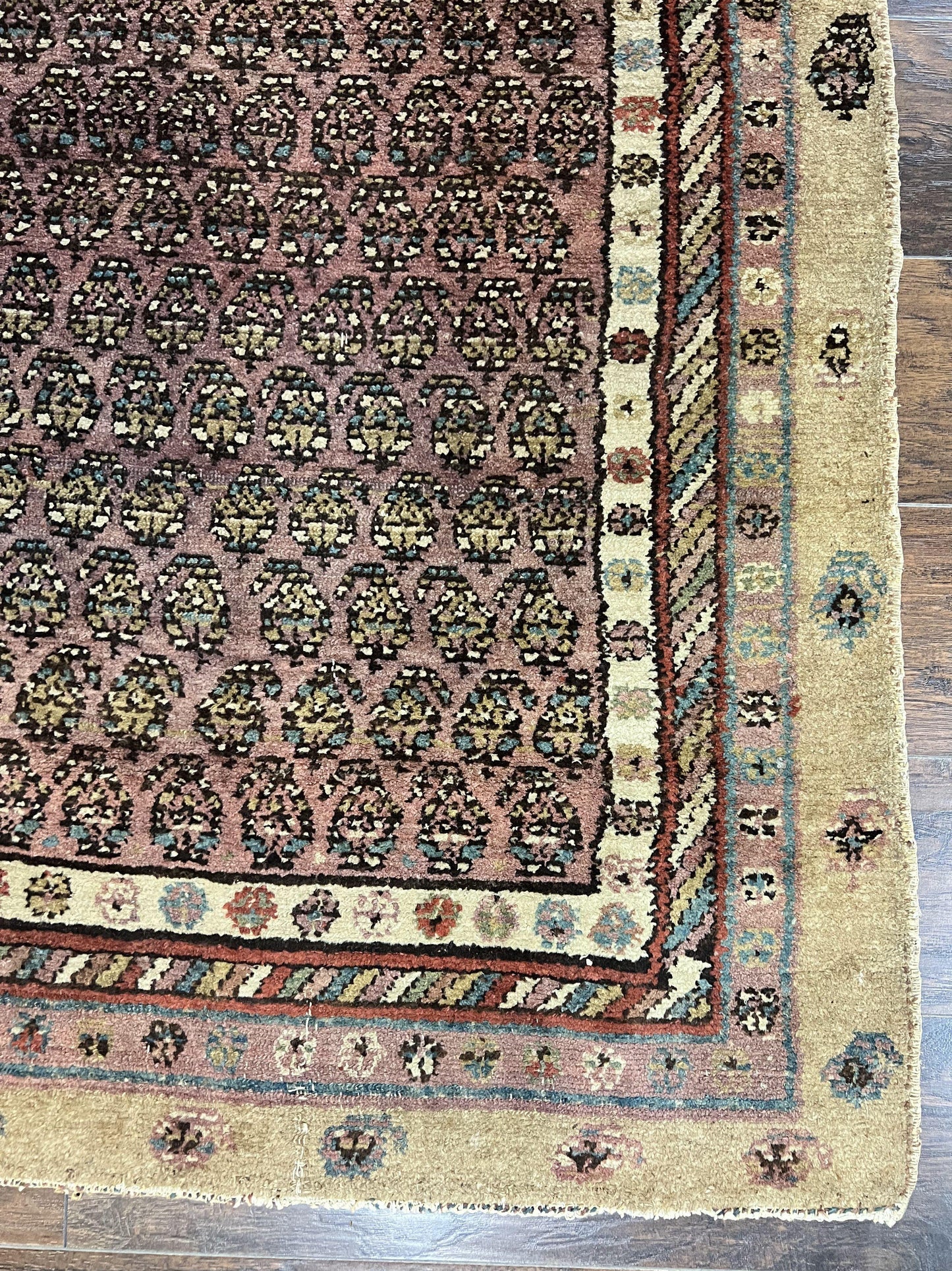 Antique Persian Sarab Runner Rug 3x11, Wool Camel Hair, Tribal Carpet for Hallway 3 x 11, Antique 1920s Rug, Handmade - Nuvé
