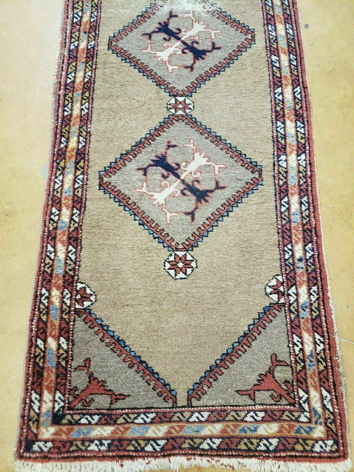 Persian Sarab Runner 2 x 11, Antique Tribal Persian Runner Rug - Nuvé