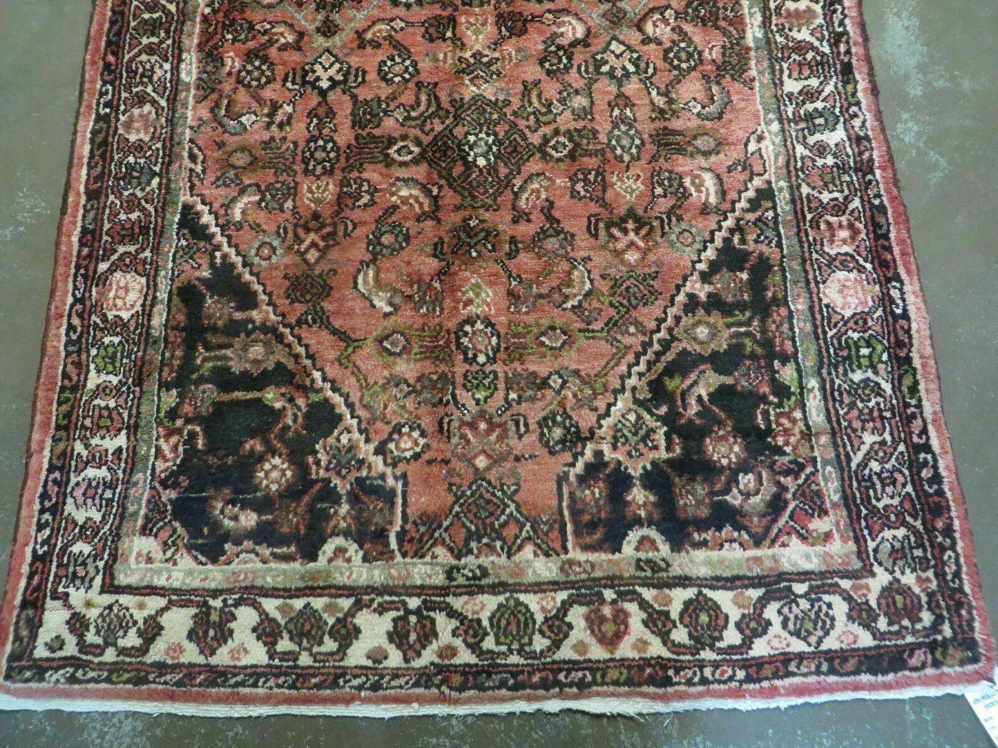 Persian Runner Rug 3.8 x 10, Red, Vintage - Nuvé