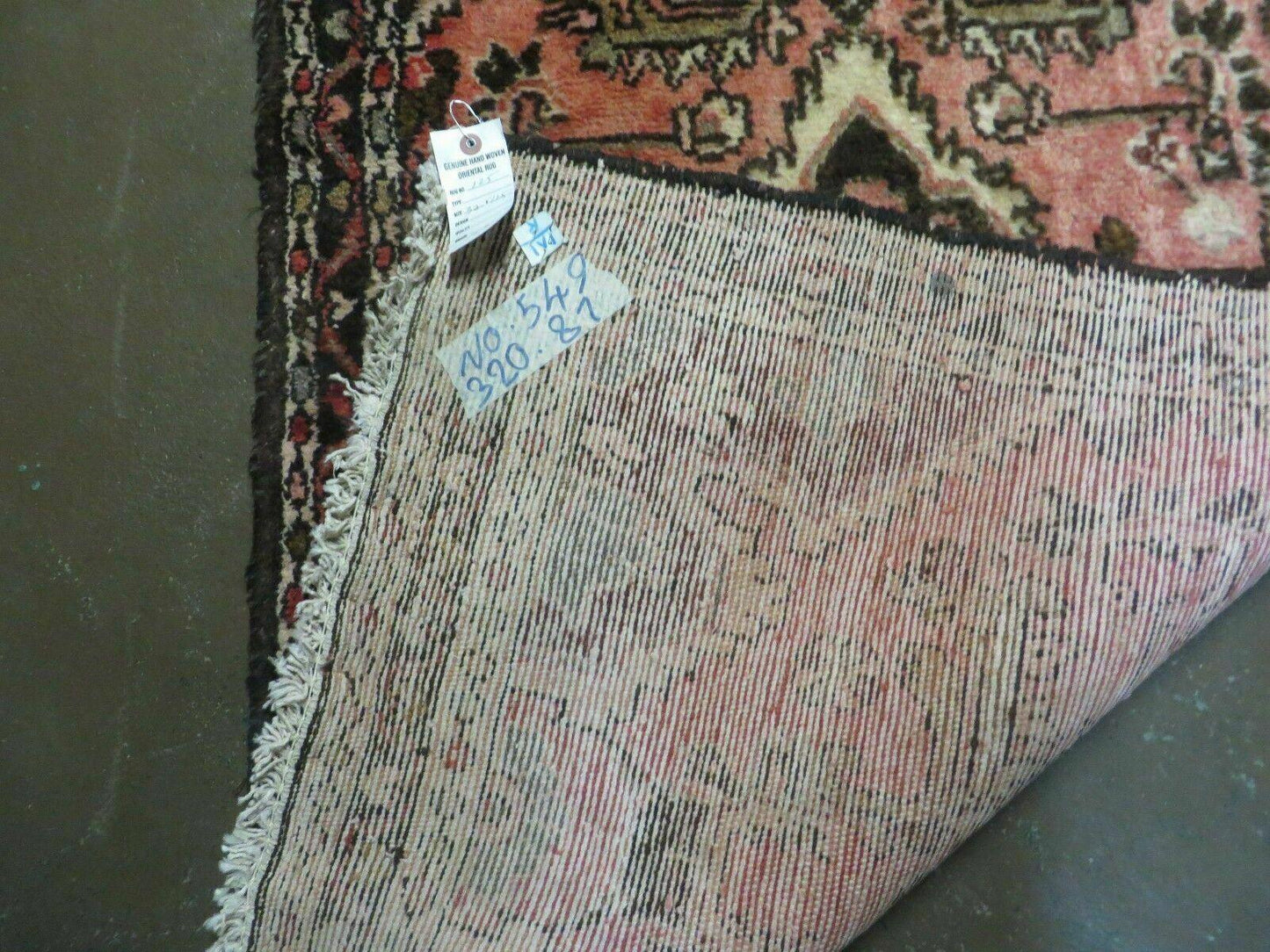Persian Runner Rug 3.8 x 10, Red, Vintage - Nuvé