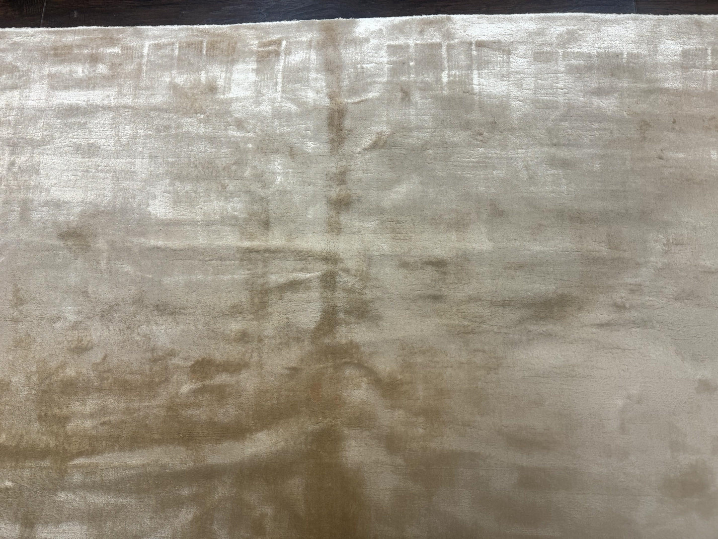 Silk Tibetan Rug 9x11, Handmade Silk Area Rug, Modern Contemporary Carpet - Nuvé
