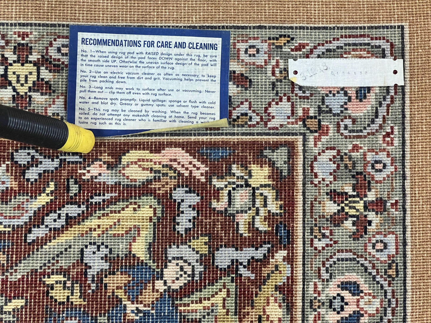 Karastan Rug 8.8 x 12 Persian Hunting Rug #723, Wool Pile - Nuvé