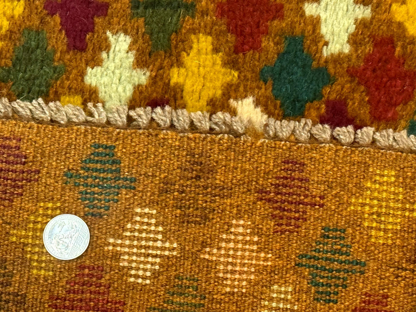 Balouch Rug 3x4, Burnt-Orange, Multicolor, Afghan Rug - Nuvé