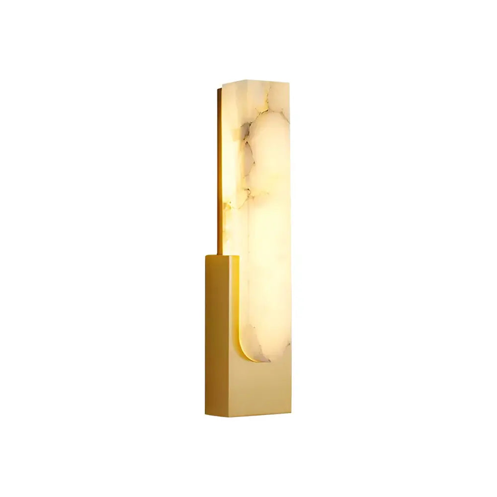 Agatha Alabaster Copper Wall Lamp - Nuvé