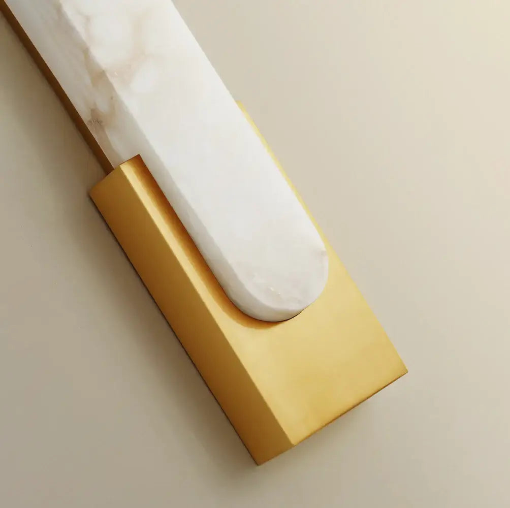 Agatha Alabaster Copper Wall Lamp - Nuvé