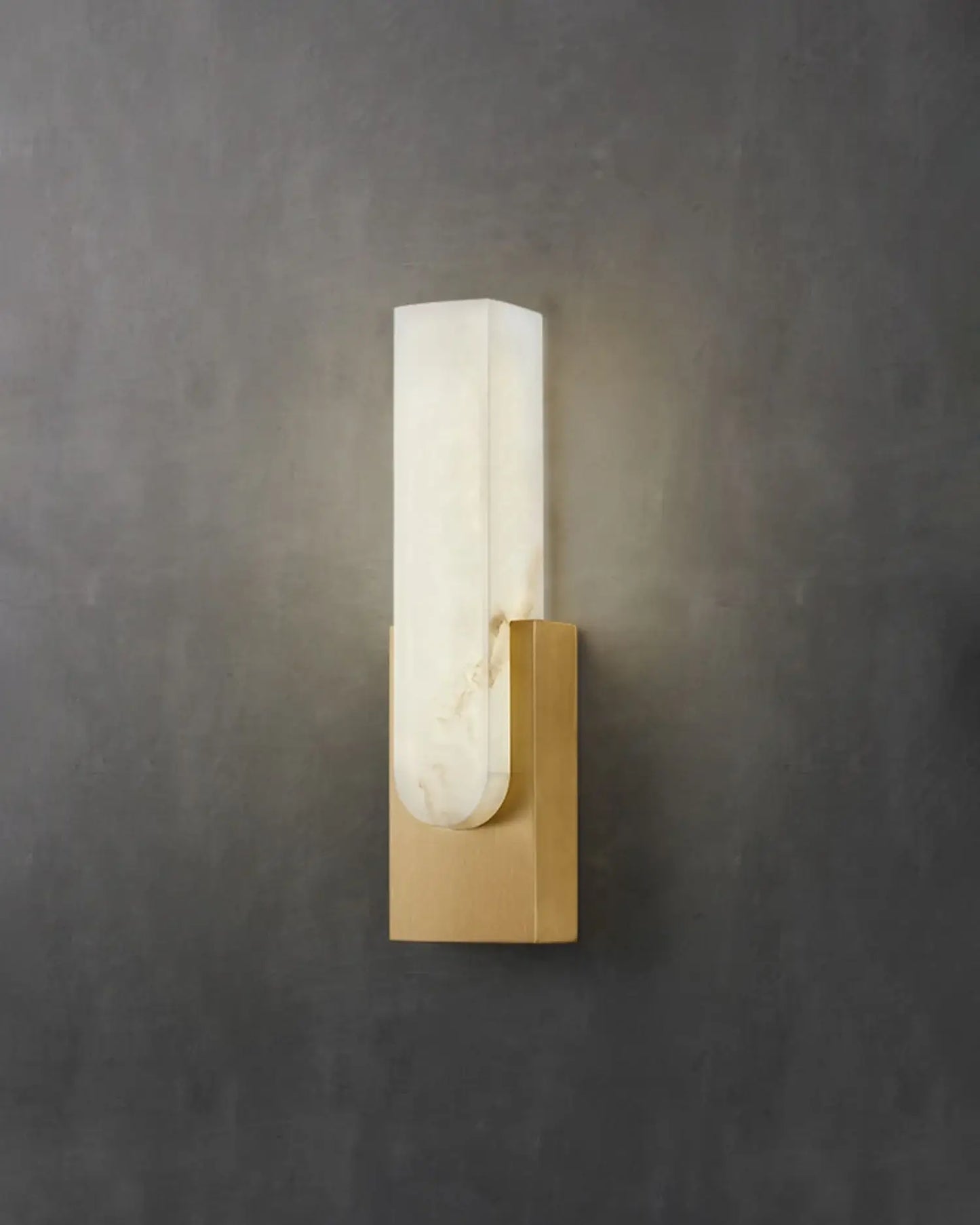 Agatha Alabaster Copper Wall Lamp - Nuvé