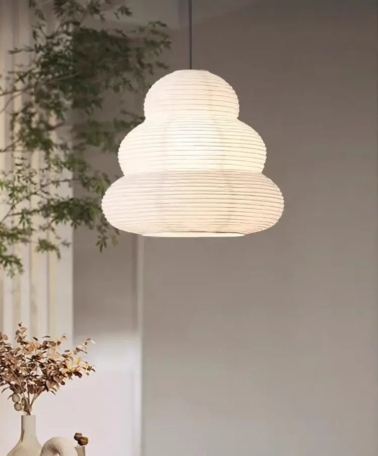 Akari Rice Paper 24N Pendant Light - Nuvé