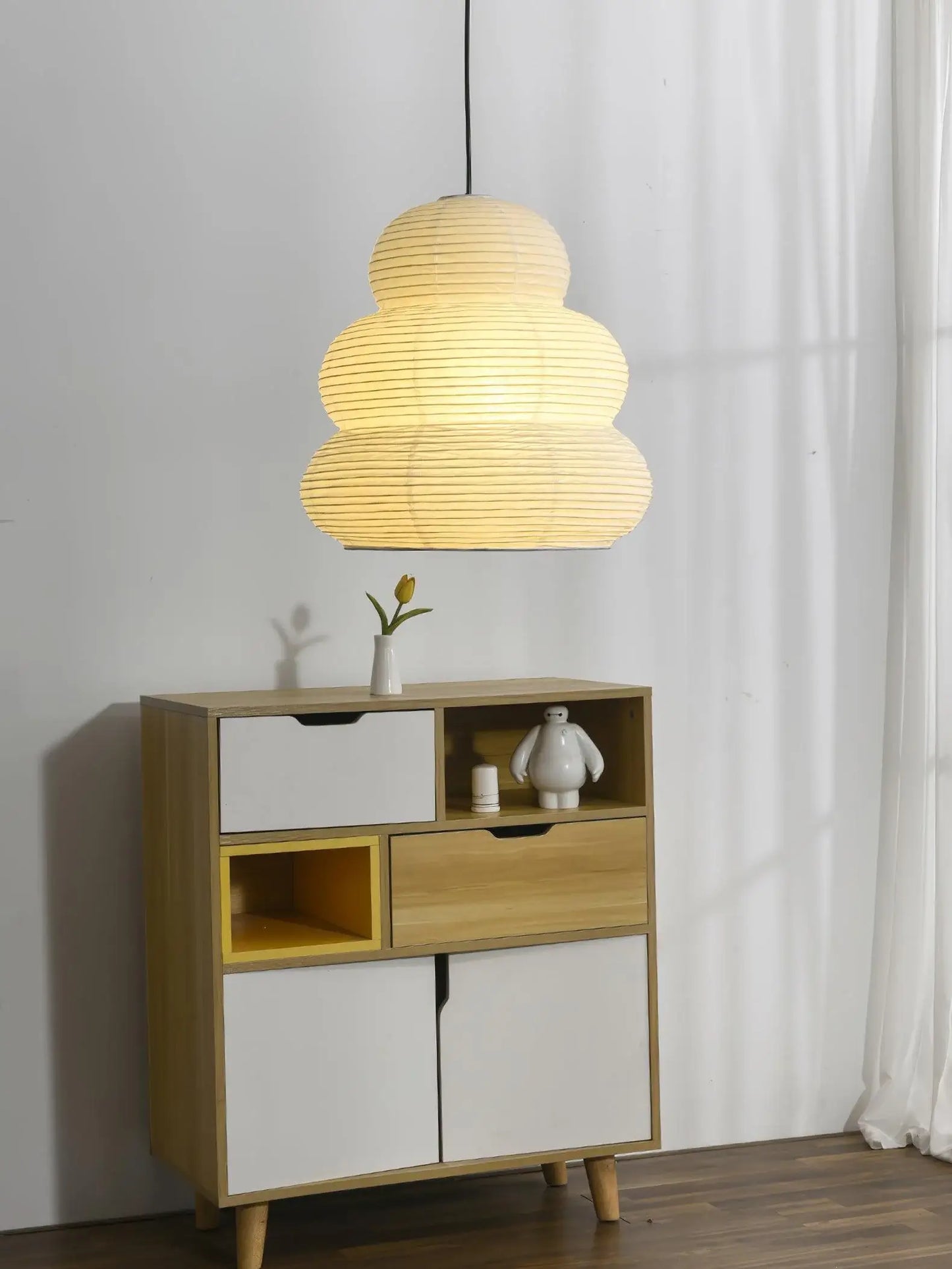 Akari Rice Paper 24N Pendant Light - Nuvé