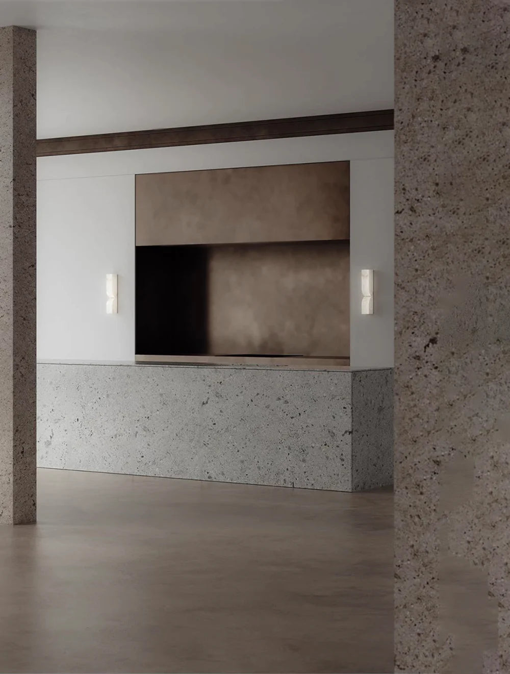 Alabaster Essence Wall Sconce - Nuvé